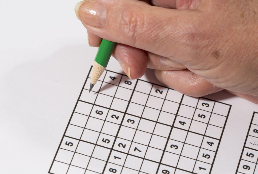 Σταυρόλεξο sudoku γυμναστική για το μυαλό | Μονάδα Φροντίδας Ηλικιωμένων Δωροθέα στον Κορυδαλλό