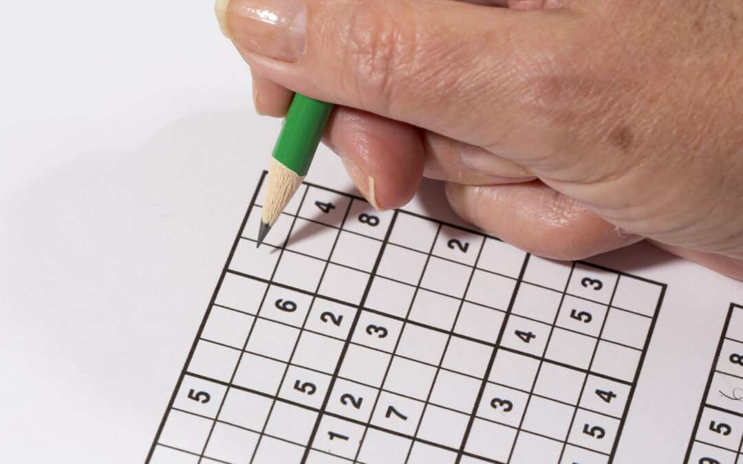 Σταυρόλεξο sudoku γυμναστική για το μυαλό | Μονάδα Φροντίδας Ηλικιωμένων Δωροθέα στον Κορυδαλλό